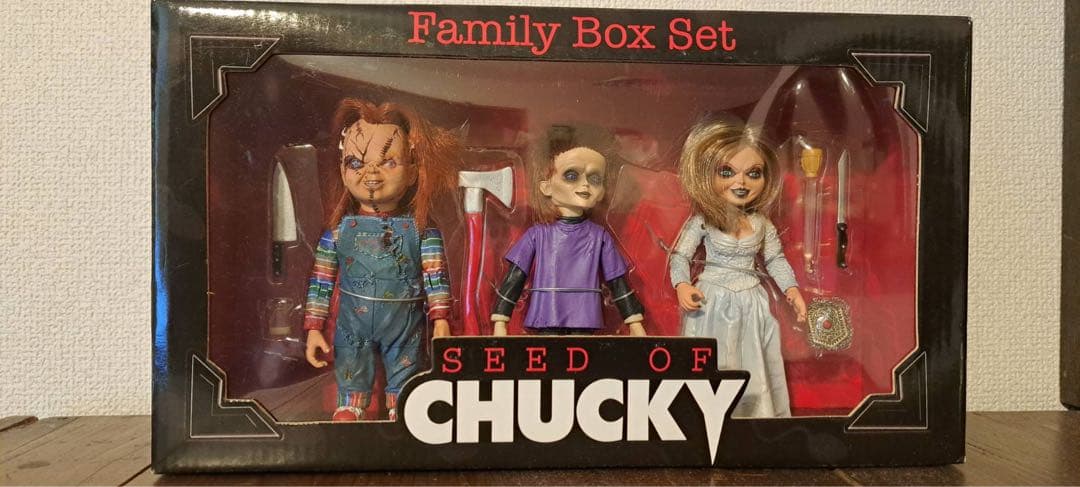 SEED OF CHUCKY ファミリーボックスセット　NECA社製　チャッキー