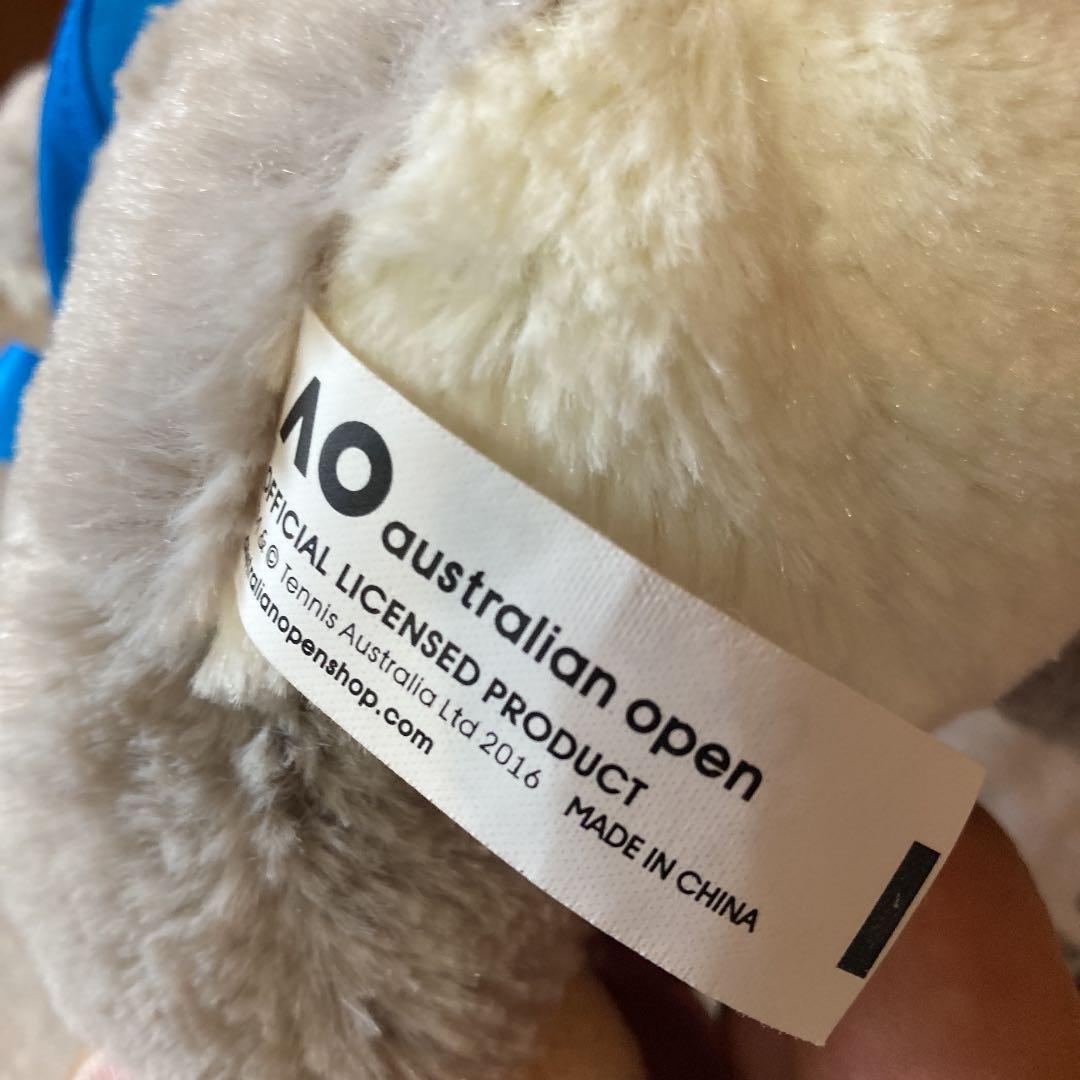 オーストラリアン　オープン　テニス　全豪オープン　コアラ　ぬいぐるみ
