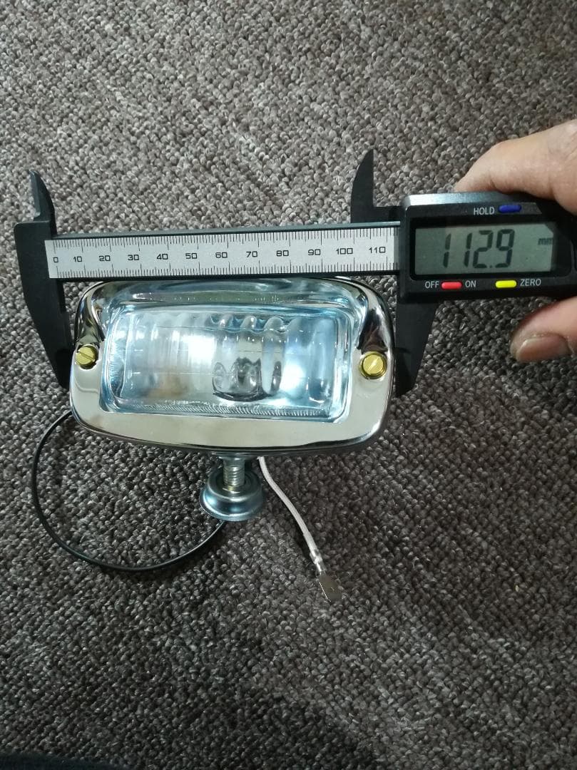 12Ｖ ヘッドライト 最小　スクエア　2個セット