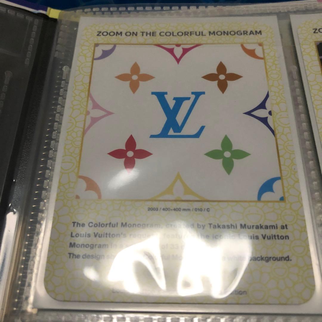 ルイヴィトン　村上隆　トレーディングカード4枚
