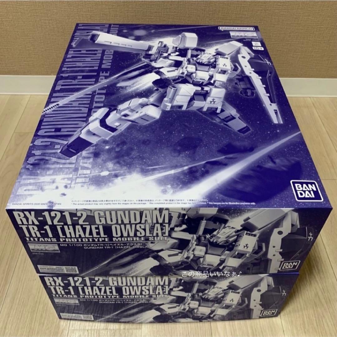【値下げ中】ＴＲ-１［ヘイズル・アウスラ］ガンダム ＭＧ 1/100 新品２点