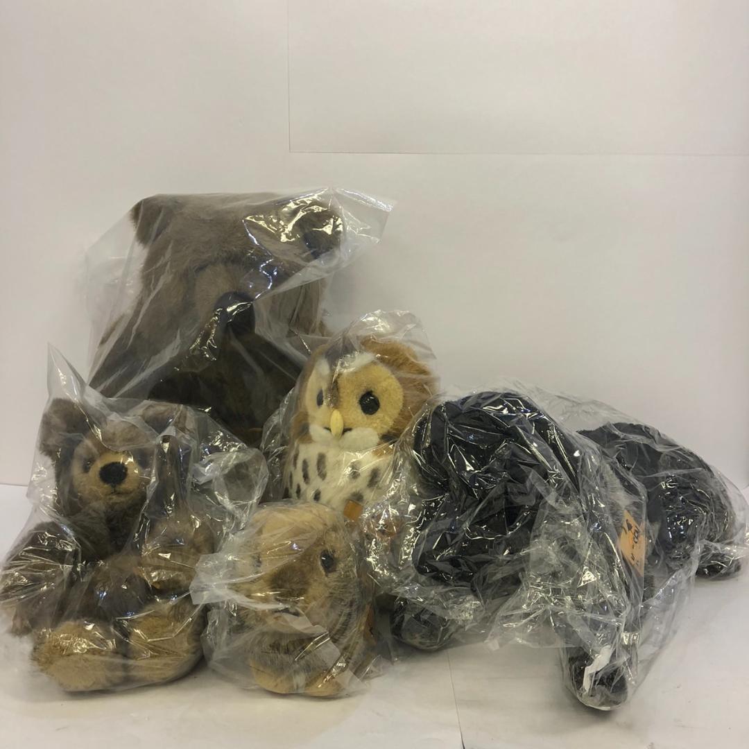 チ*コ様 【まとめ売り】KOSEN ケーセン ぬいぐるみ くま2点 うさぎ フク