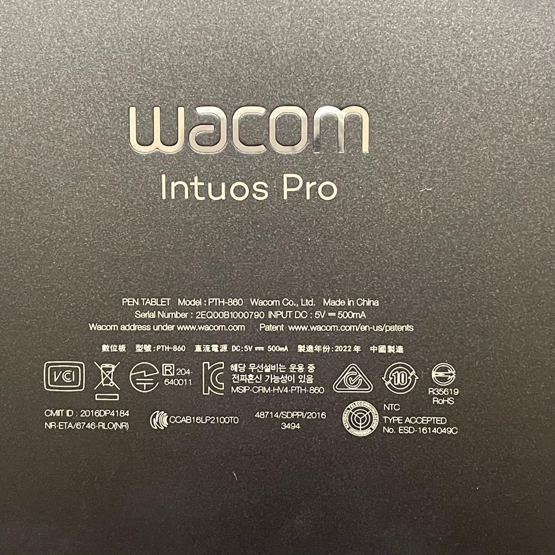 Wacom プロフェッショナルペンタブレットIntuos Pro Lサイズ