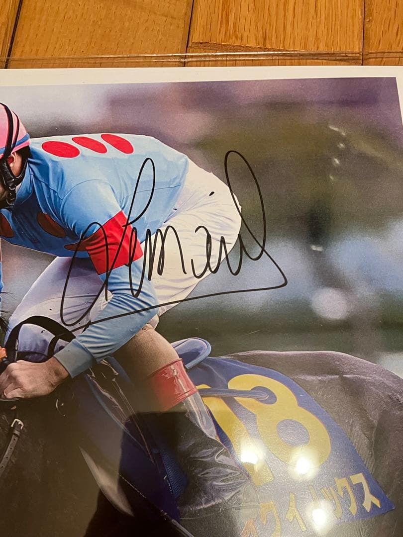 イクイノックス　鬣　たてがみ　2022 皐月賞　C・ルメール騎手直筆サイン