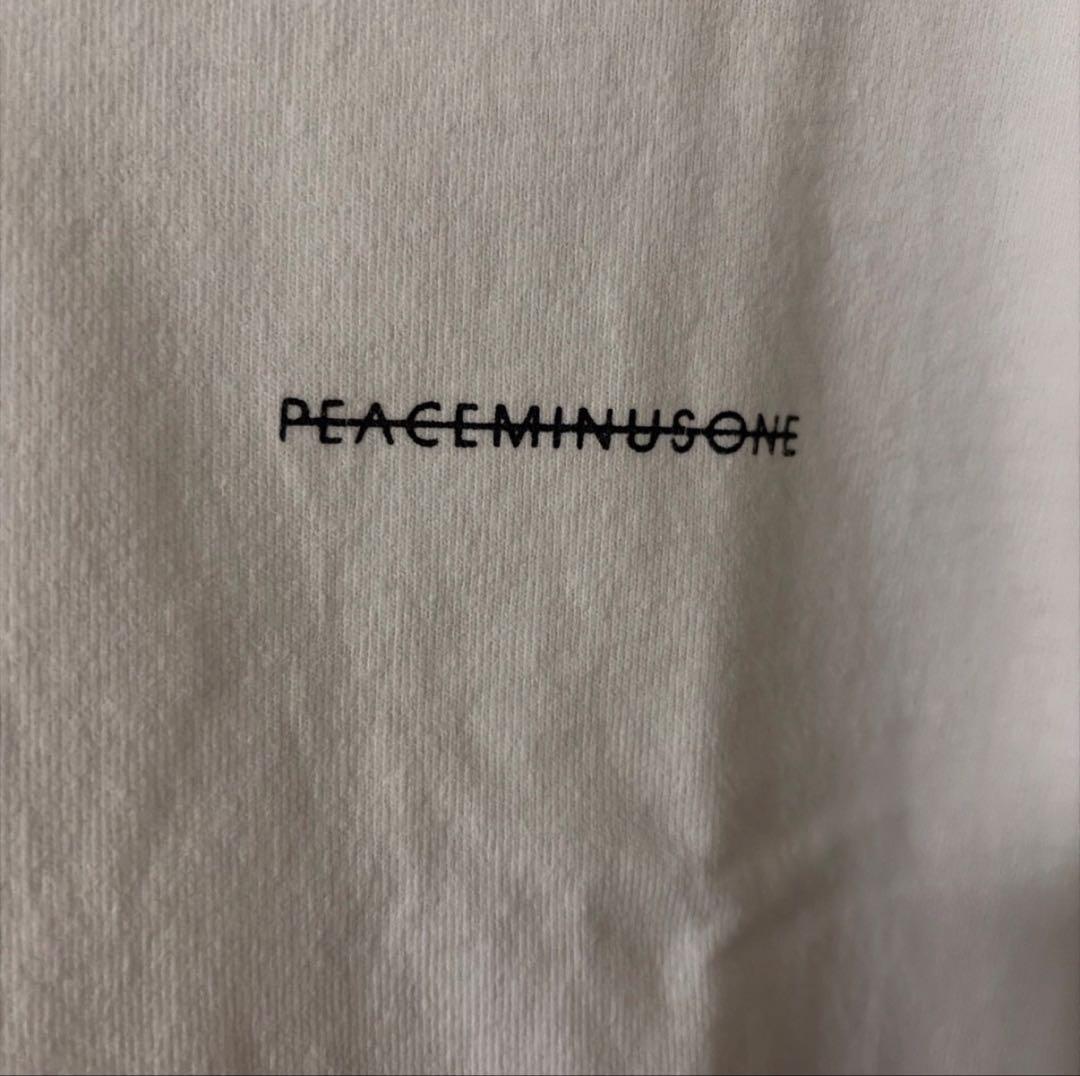peaceminusone ロング紐　Tシャツ　ホワイト