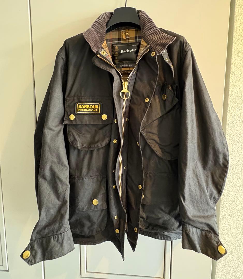【JumJum】Barbour international ブラック