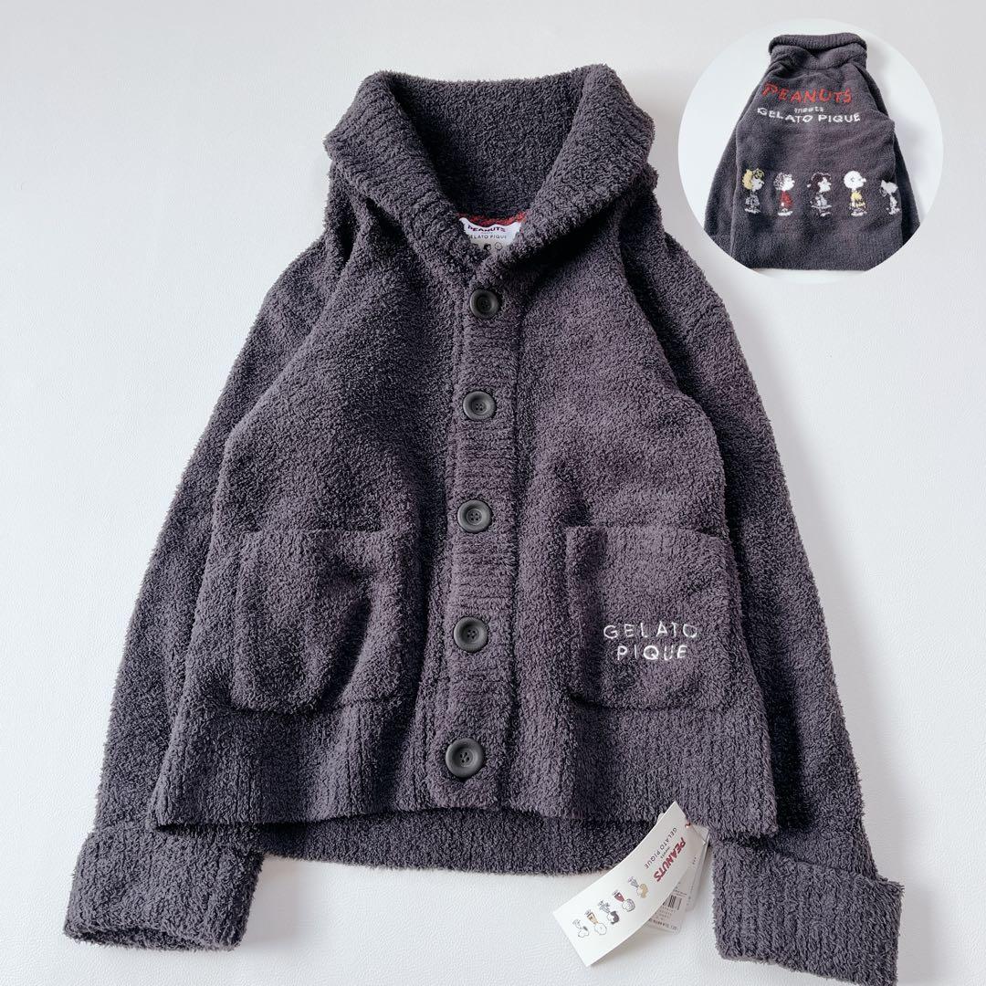 未使用✨gelato pique × PEANUTS スヌーピー　カーディガン