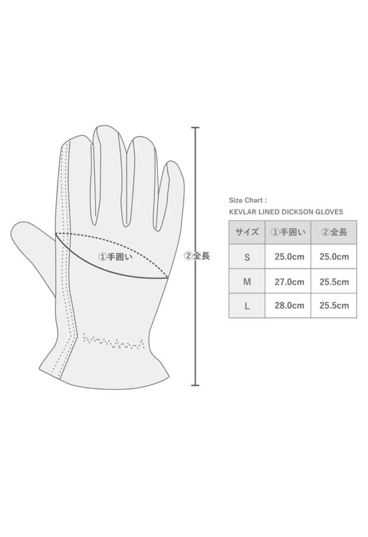 CRUD クルード ケブラーライナー ディクソン グローブ