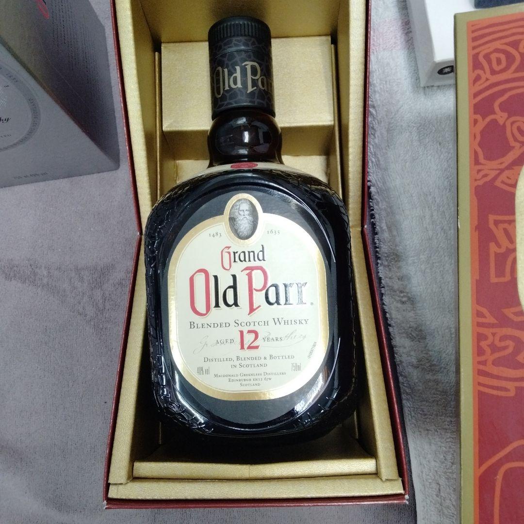 Grand Old Parr 12年 ブレンデッドスコッチウイスキーまとめ 4本