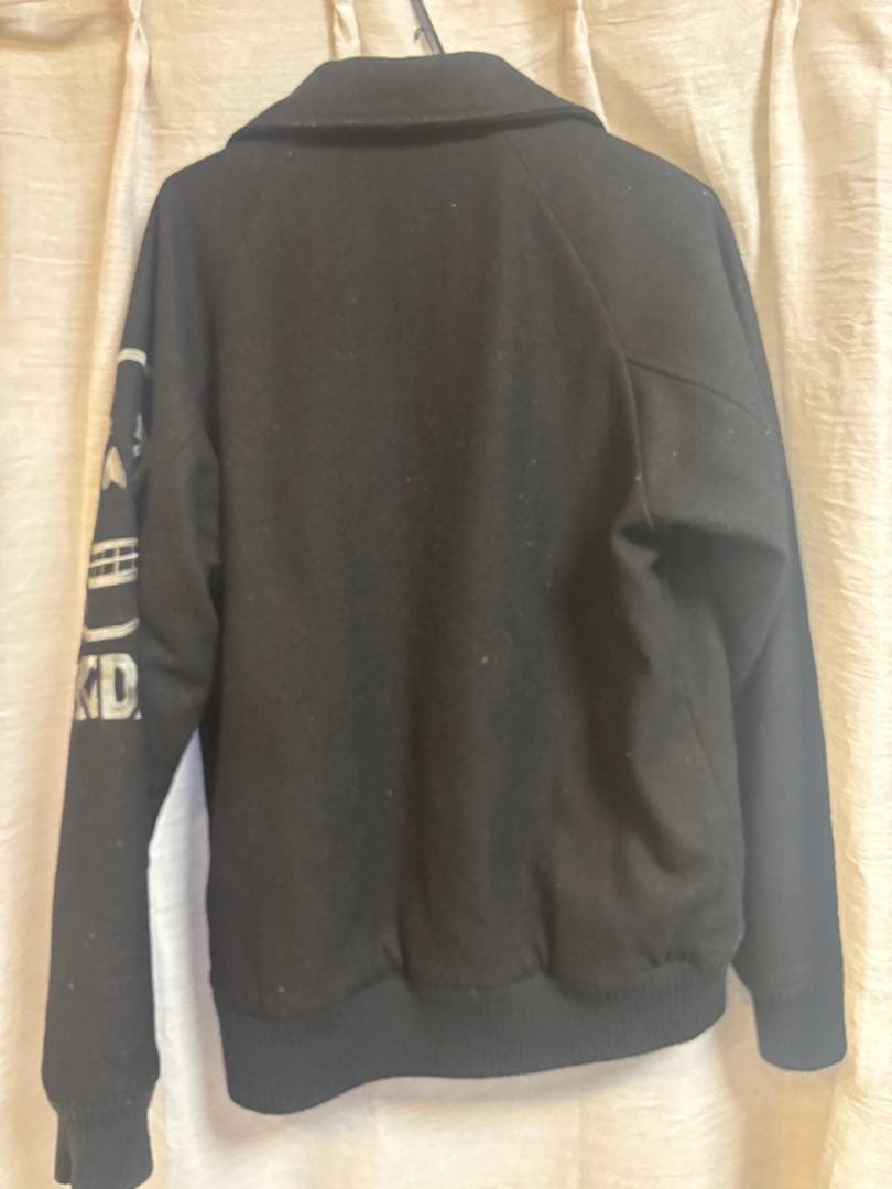 ポケット破れあり、PUNK DRUNKERS スカルプリント ジャケット XL