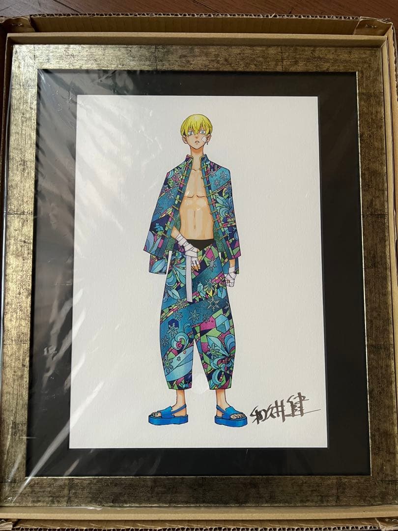 東京リベンジャーズ 複製原画 松野千冬(複製サイン入り)