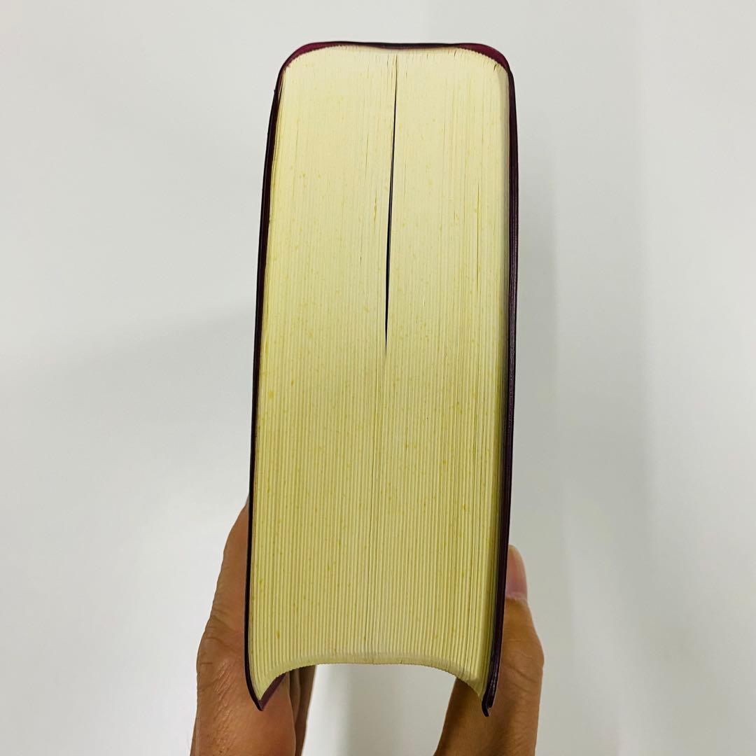 日本語 聖書 新改訳　第3版　ワインレッド　中型