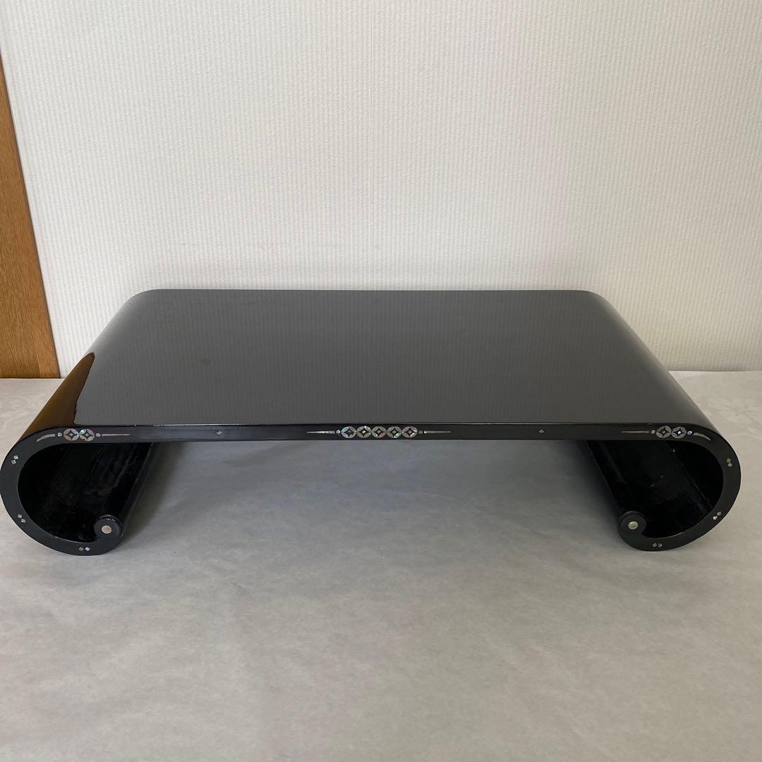 大型盆栽大　花台　貝模様