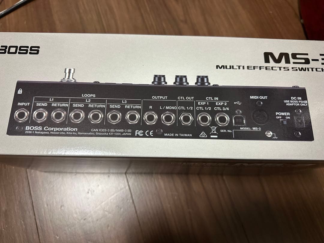 テ*ク様 BOSS MS-3 マルチエフェクトスイッチャー