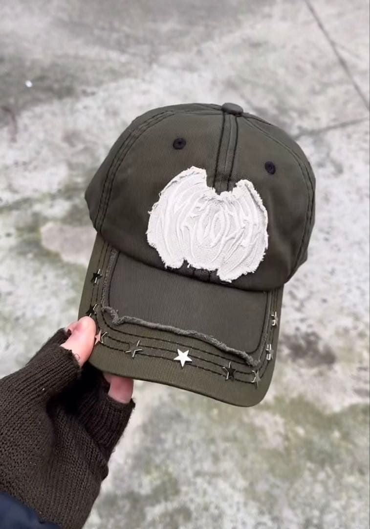 帽子 ec melodi green STAR STUDDED HAT cap