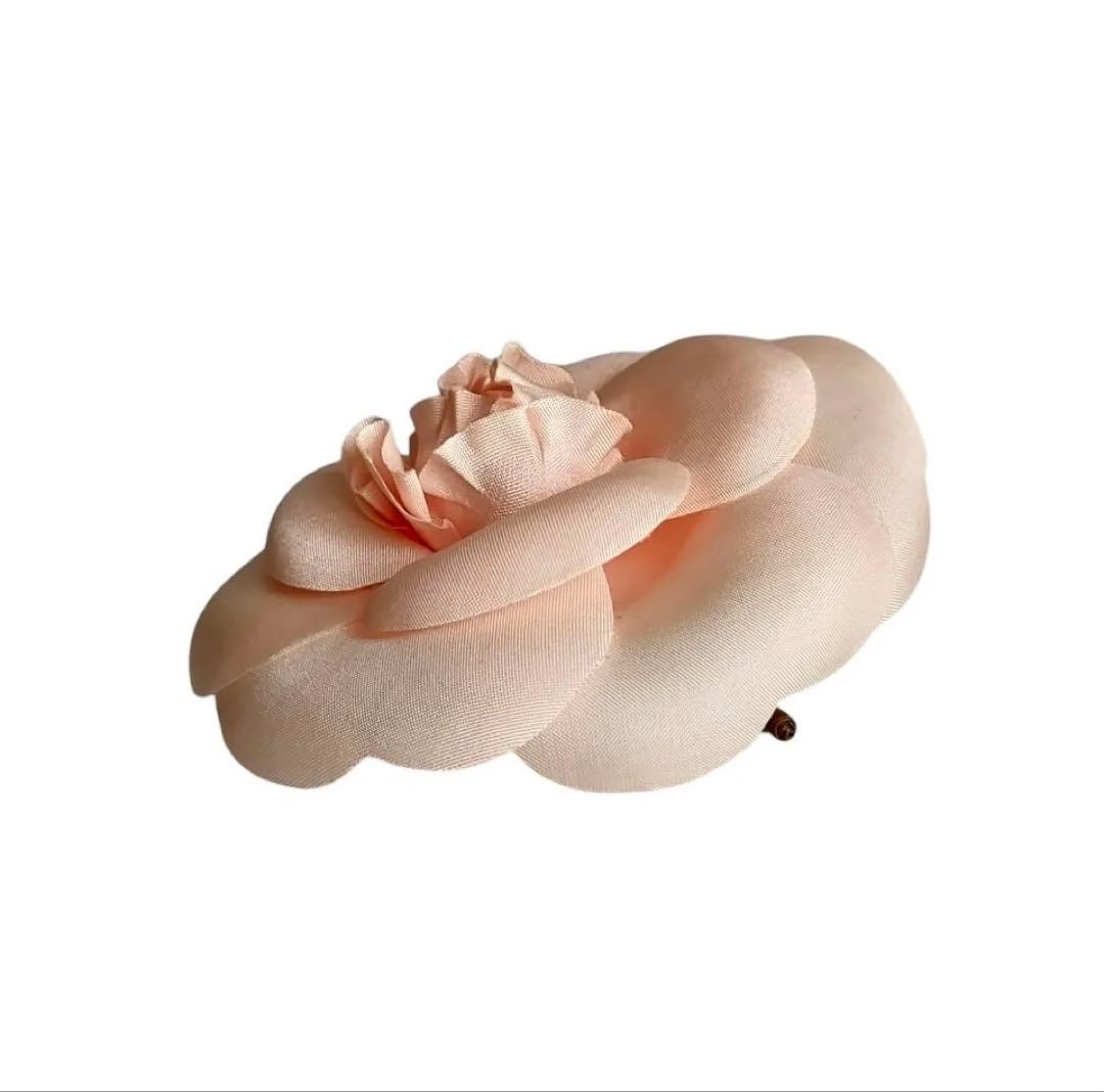 CHANEL カメリア コサージュ ブローチ ピンク 箱付き　お値下げしました