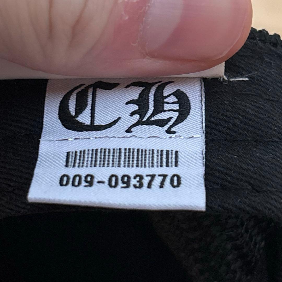 CHROME HEARTS ブラック トラッカーキャップ