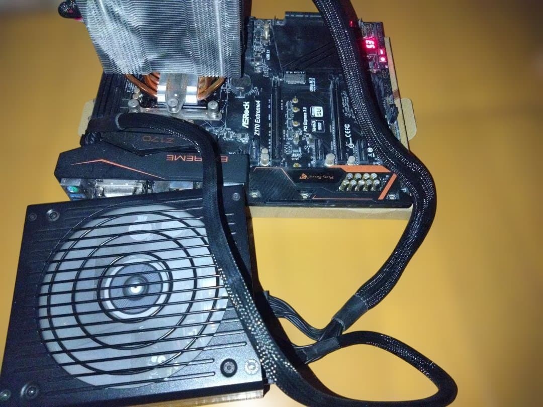 【動作値下】ASRockZ170 Extreme4 i7-6700K CPUF付
