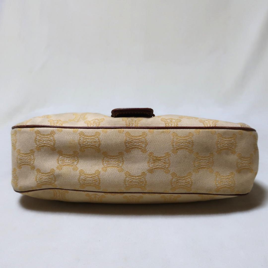 【CELINE】セリーヌ マカダム柄 セミショルダーバッグ ヴィンテージ