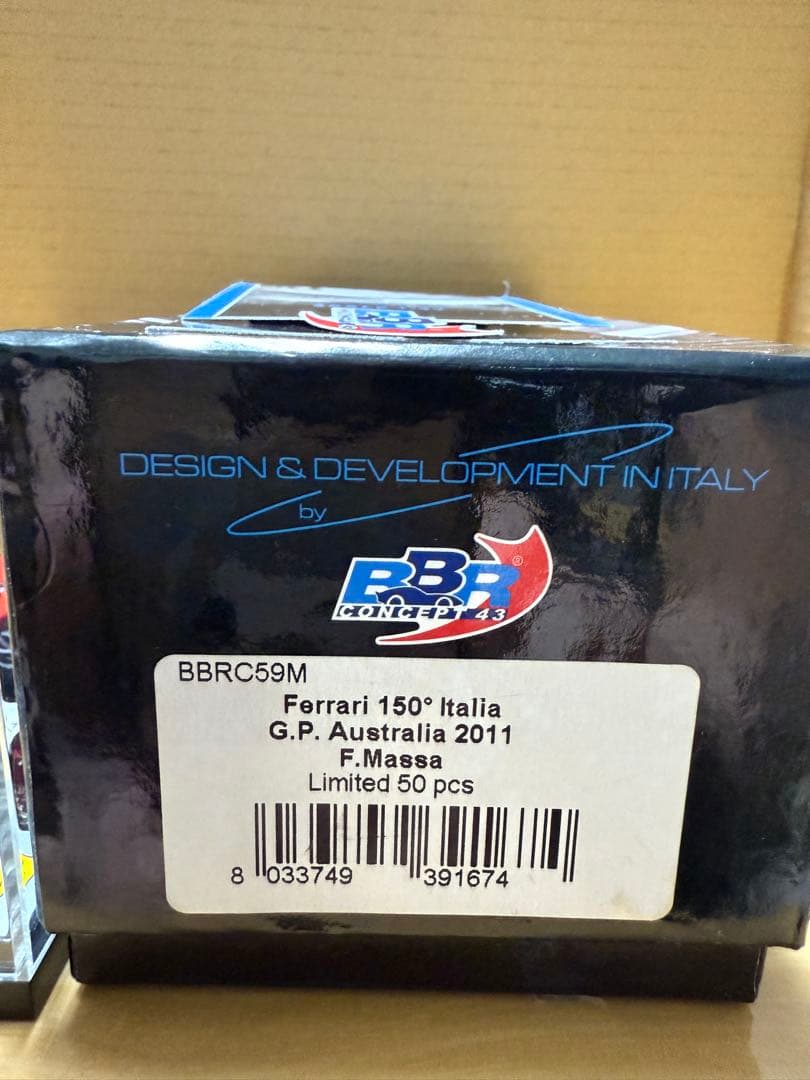 1/43BBRフェラーリ150イタリア F.マッサ50台限定品