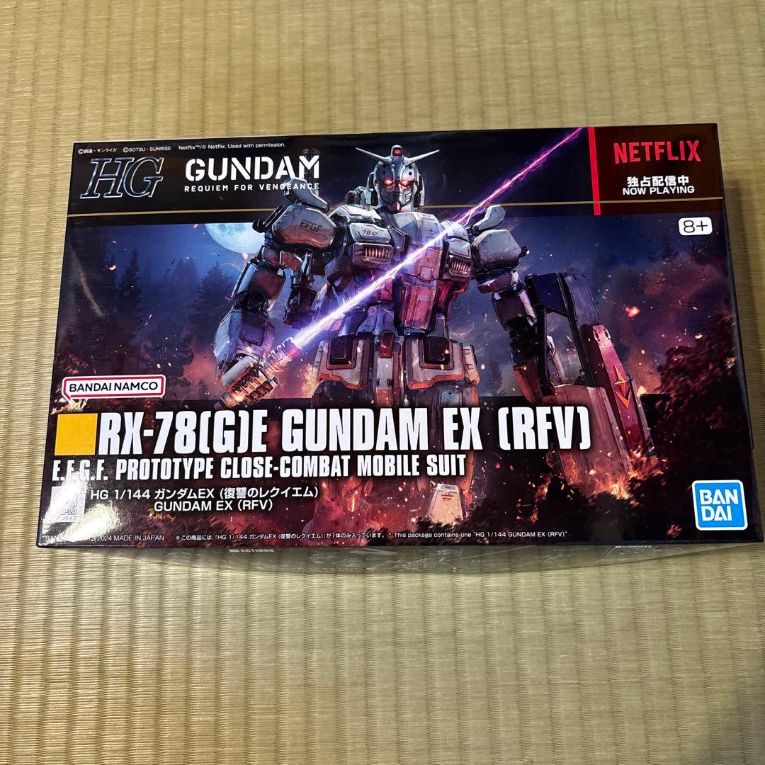 【値下げ】HG 1/144 Netflixセット（ソラリ機 ガンダムEX 他）