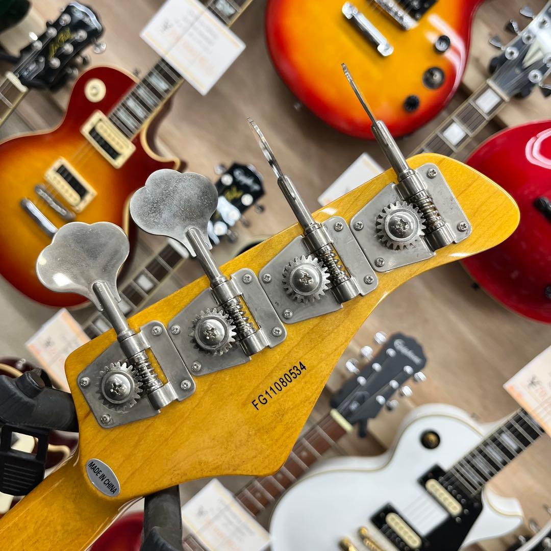 【⑦⑭追加あり10904】 FERNANDES RJB ジャズベース レフティ