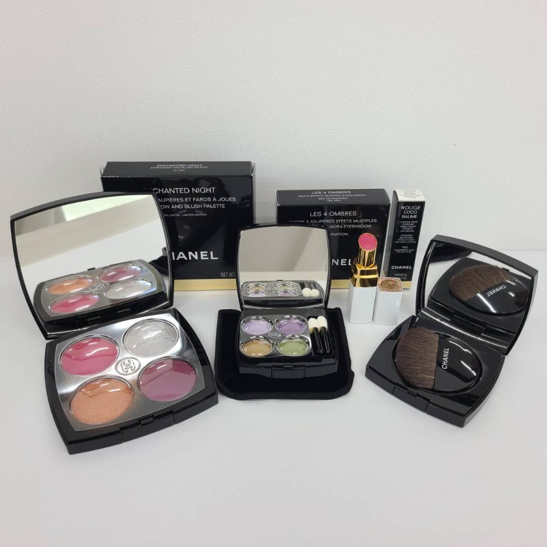 CHANEL シャネル チーク アイシャドウ リップ 4点SET 中古 現状品