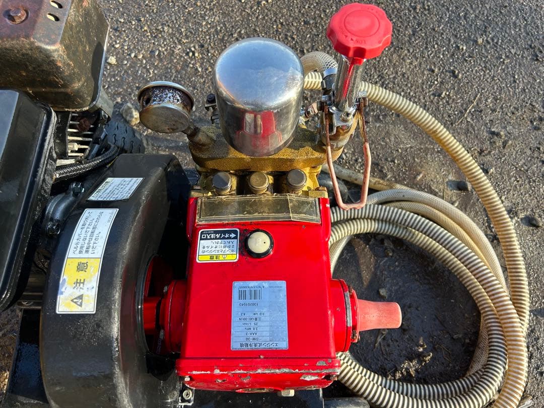 宮崎　工進　エンジン式洗浄動噴　高圧洗浄機 動噴　4馬力 DM-30 動力噴霧機