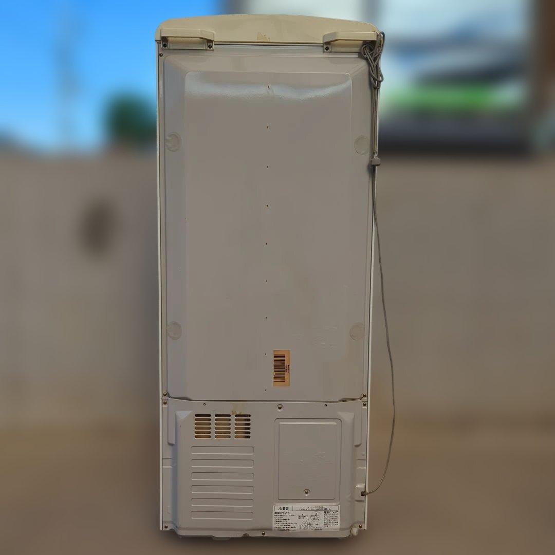 N*H　クリーム色レトロ冷蔵庫 ナショナル ウィル NR-B26B1