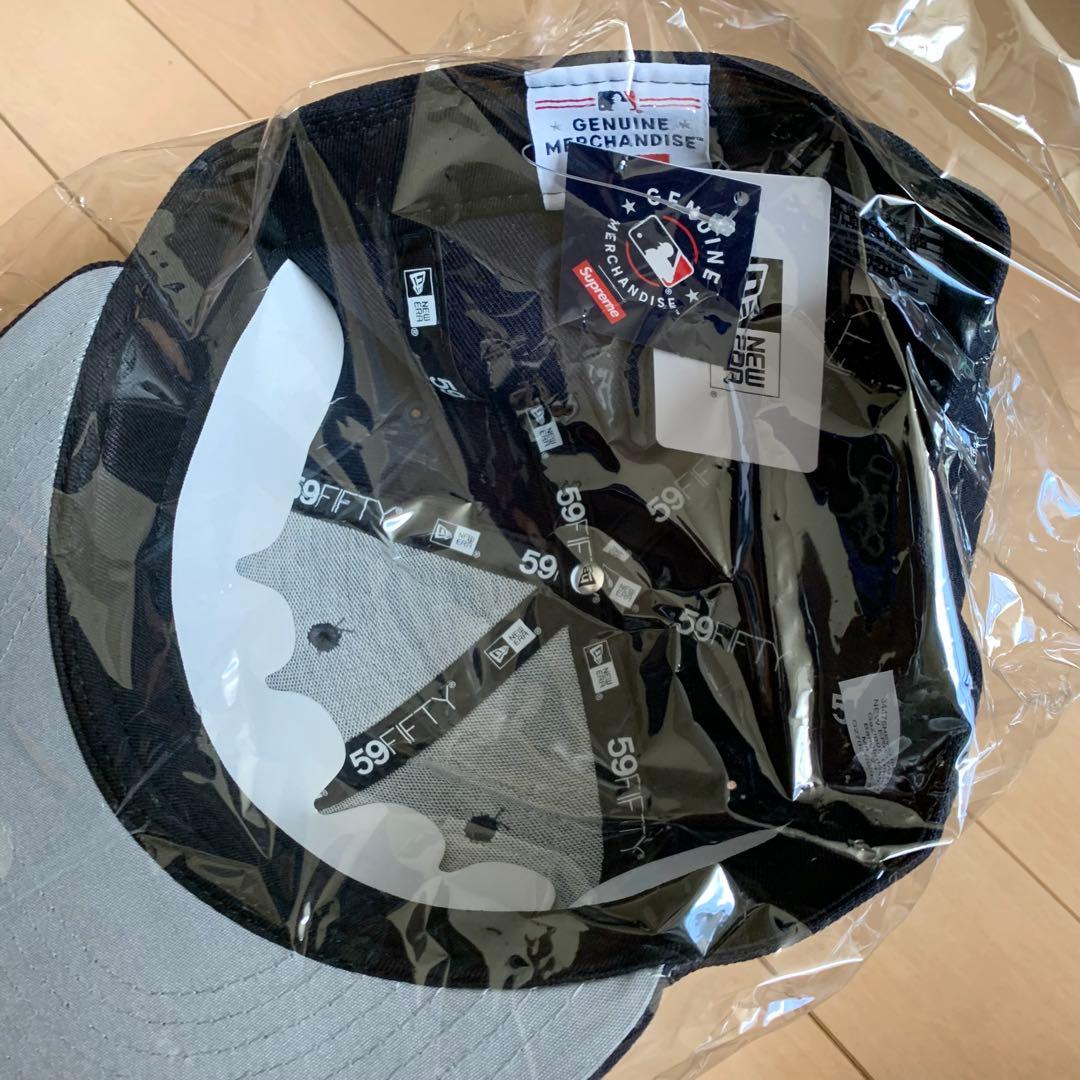 Supreme MLB Teams Box Logo New Era ネイビー