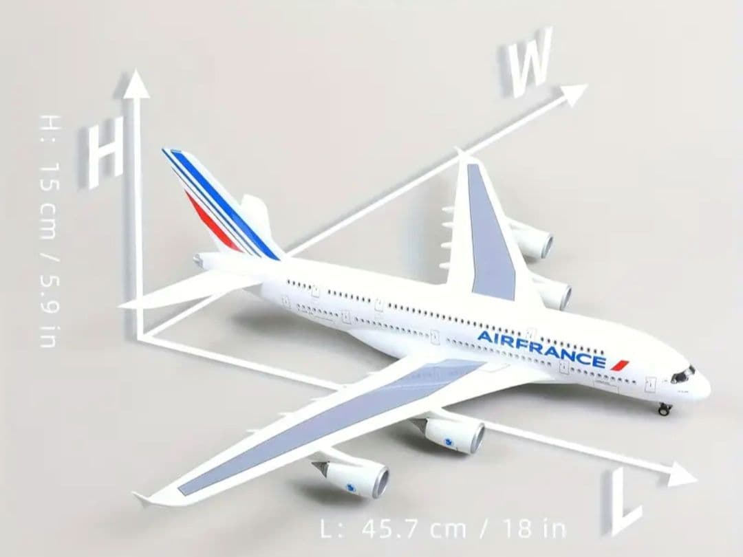 ◢Air　France／Airbus／a380新品ダイキャストModel