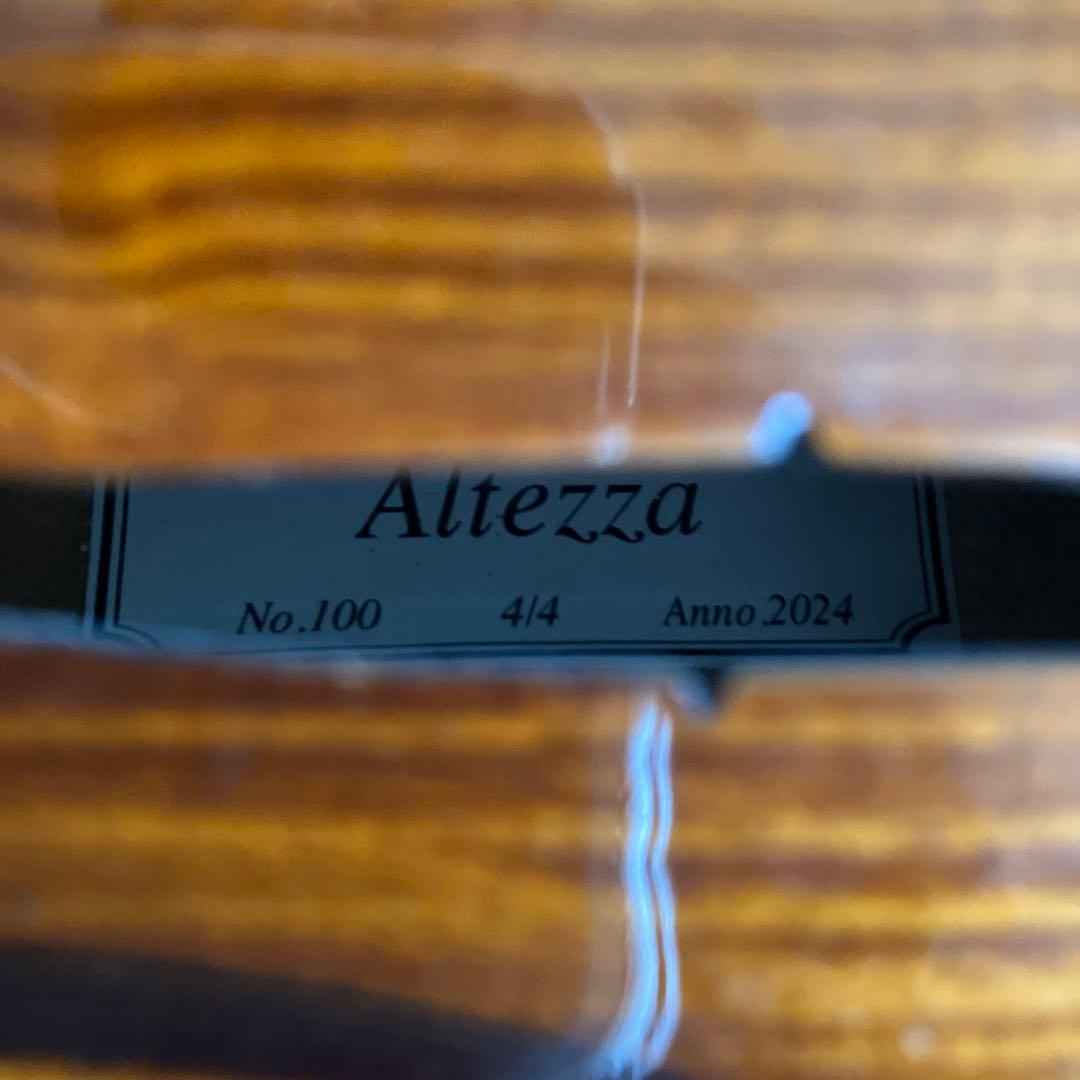 バイオリン Altezza アルテッツァ No.100 4/4 弓2本付属