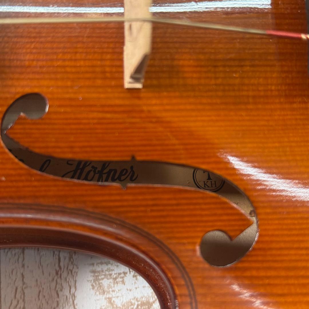 Karl Hofner バイオリン カールヘフナー #66 1/2 ケース付き