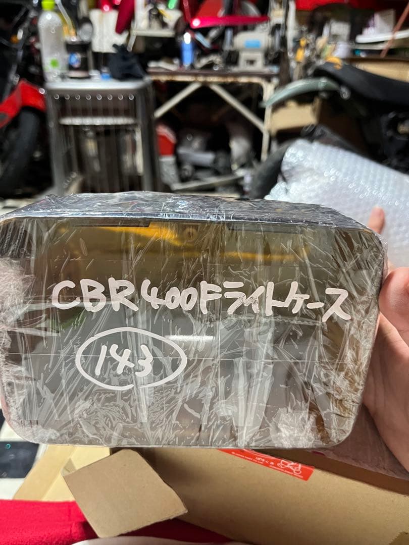 山*様 CBR400F 角目ライトカバー純正 当時物