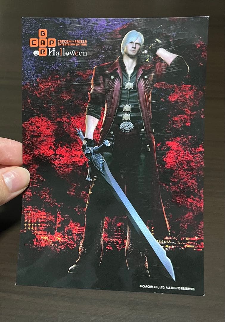 デビルメイクライ カプコンバー ポストカード