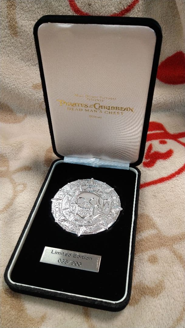 限定品！　パイレーツオブカリビアン　純銀　メダル　900個限定！