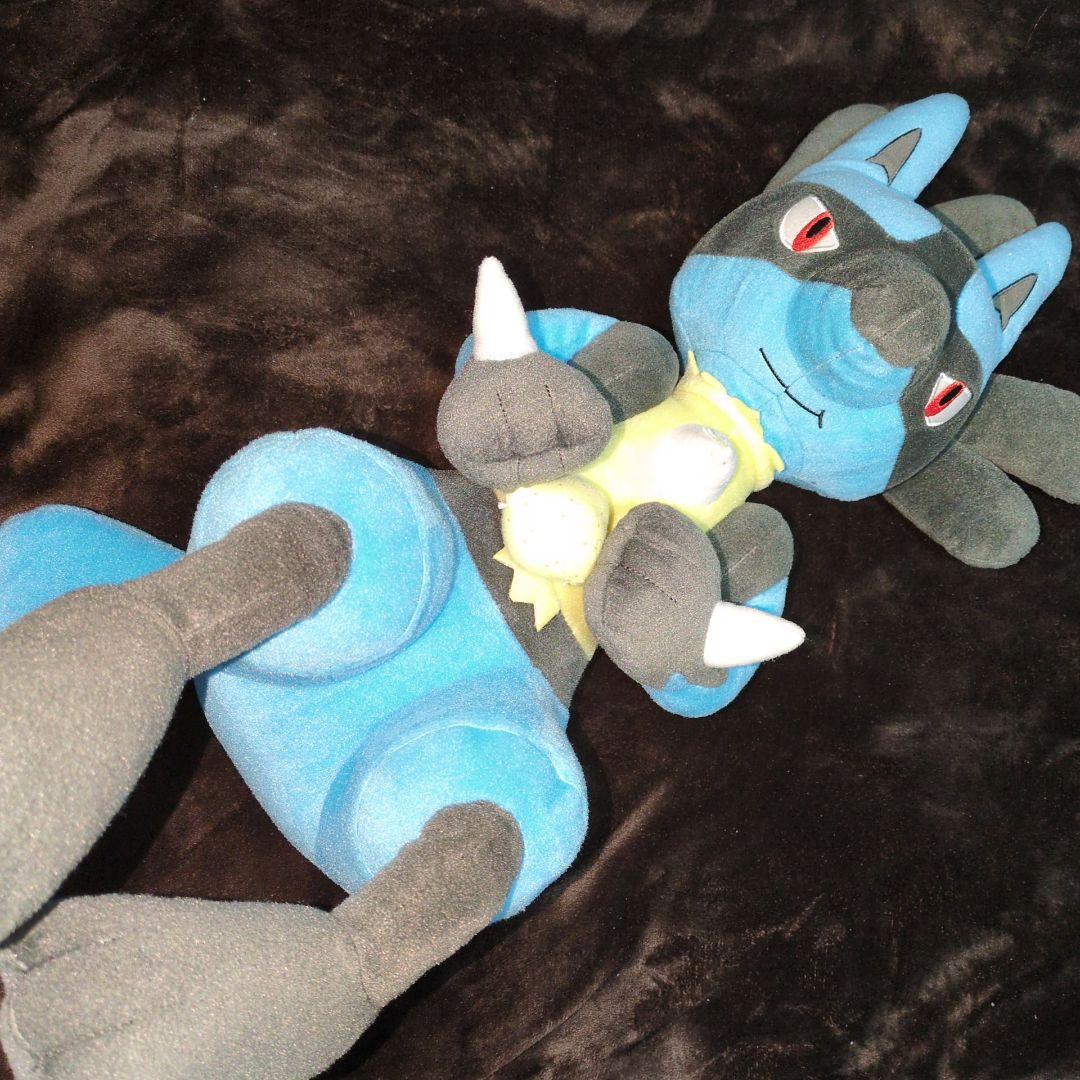 ポケモンセンターオンライン ルカリオ 等身大ぬいぐるみ＋おまけ付き