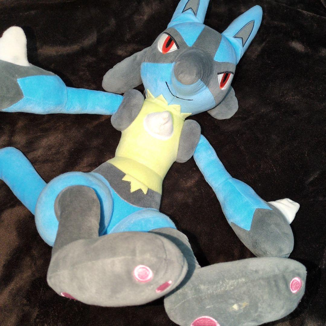 ポケモンセンターオンライン ルカリオ 等身大ぬいぐるみ＋おまけ付き