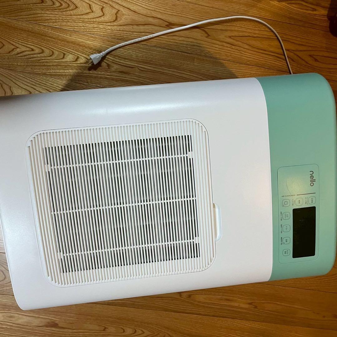 特価【中古美品】nelloペットドライルームエアシャワーPD-B10-M ミント