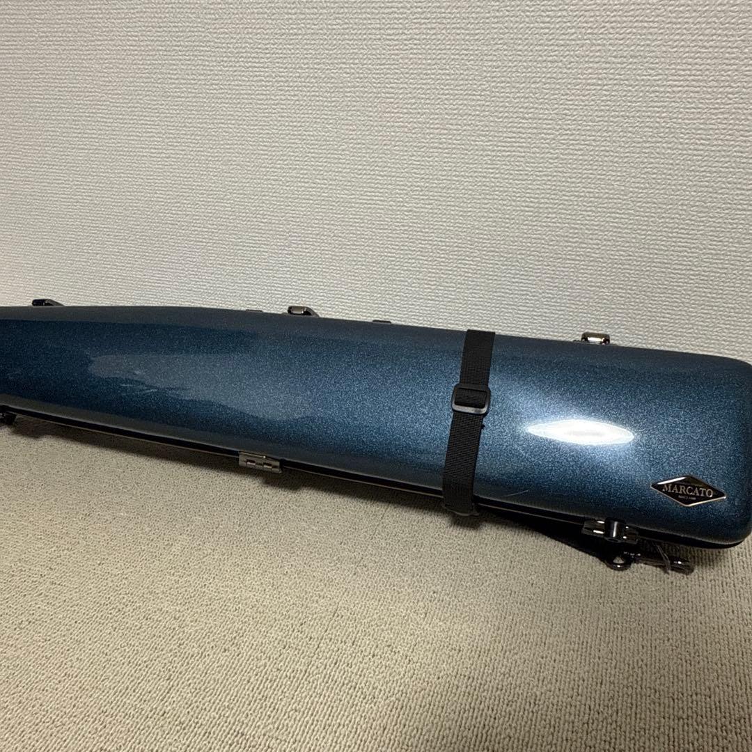 MARCATO マルカート　ソプラノサックスケース ブルー