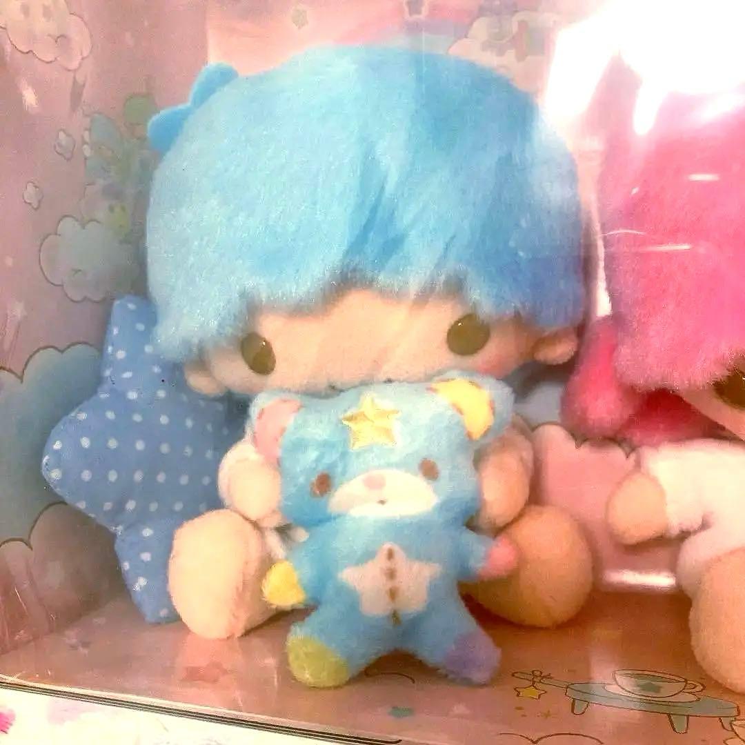 ★未使用★レア★キキララ パフポフ 40周年 クマ ぬいぐるみセット