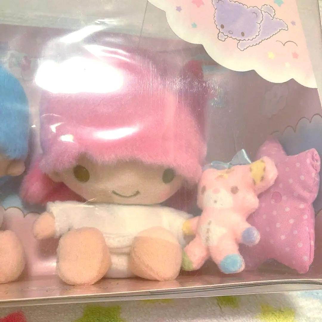 ★未使用★レア★キキララ パフポフ 40周年 クマ ぬいぐるみセット