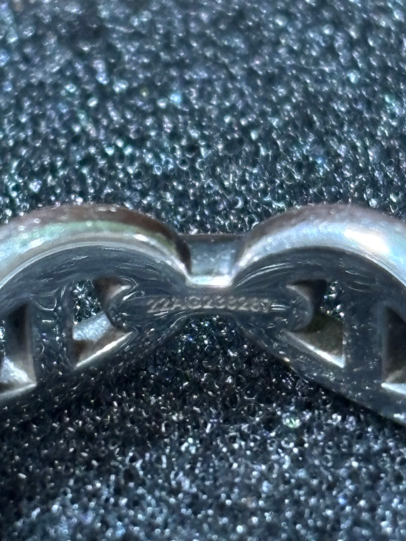 ugさん専門　エルメス シェーヌダンクル リング シルバー 925 #52