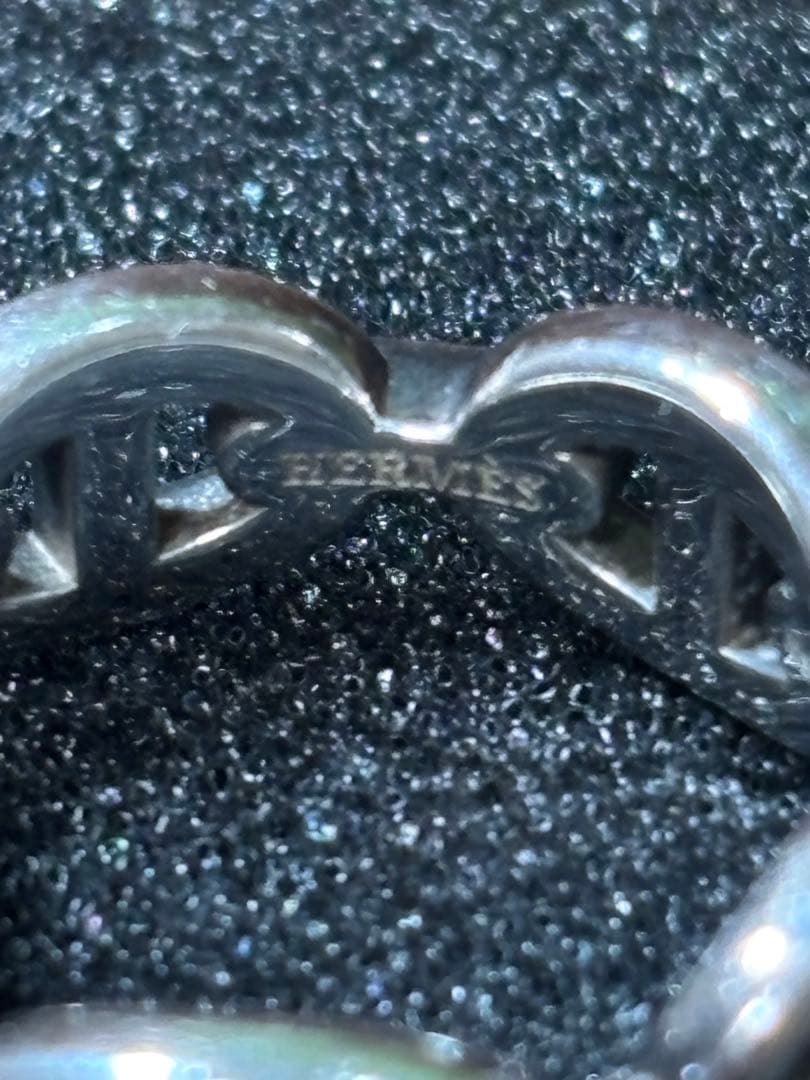 ugさん専門　エルメス シェーヌダンクル リング シルバー 925 #52