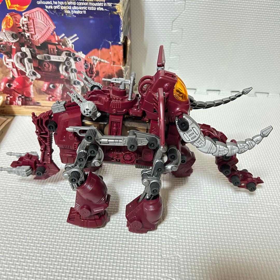 旧ゾイド MAMMOTH THE DESTROYER 外箱 説明書付属 マンモス