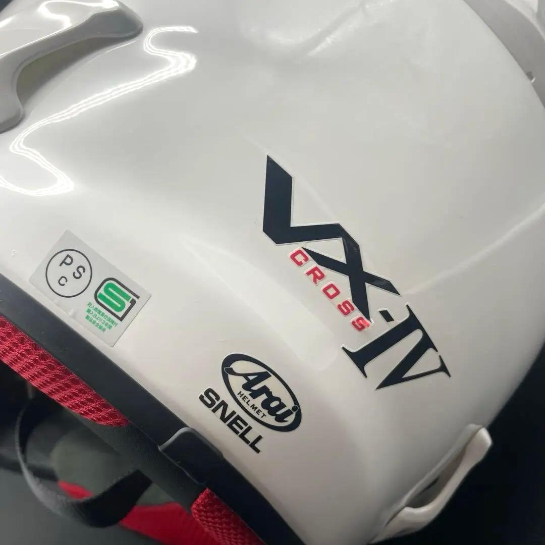 Arai V-CROSS4 VX-IV フルフェイスヘルメット ホワイト