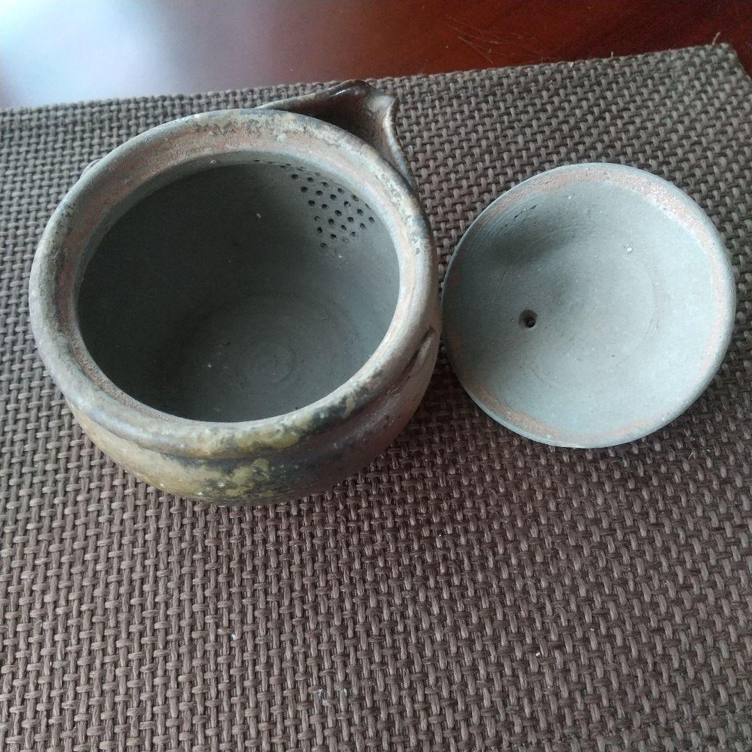 備前焼　宝瓶　難波正雄 木箱付き