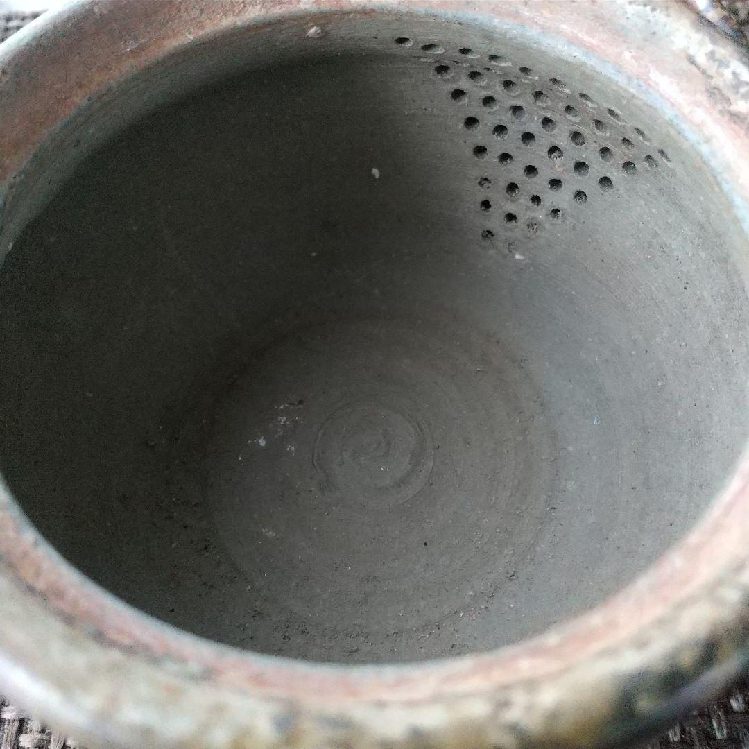 備前焼　宝瓶　難波正雄 木箱付き