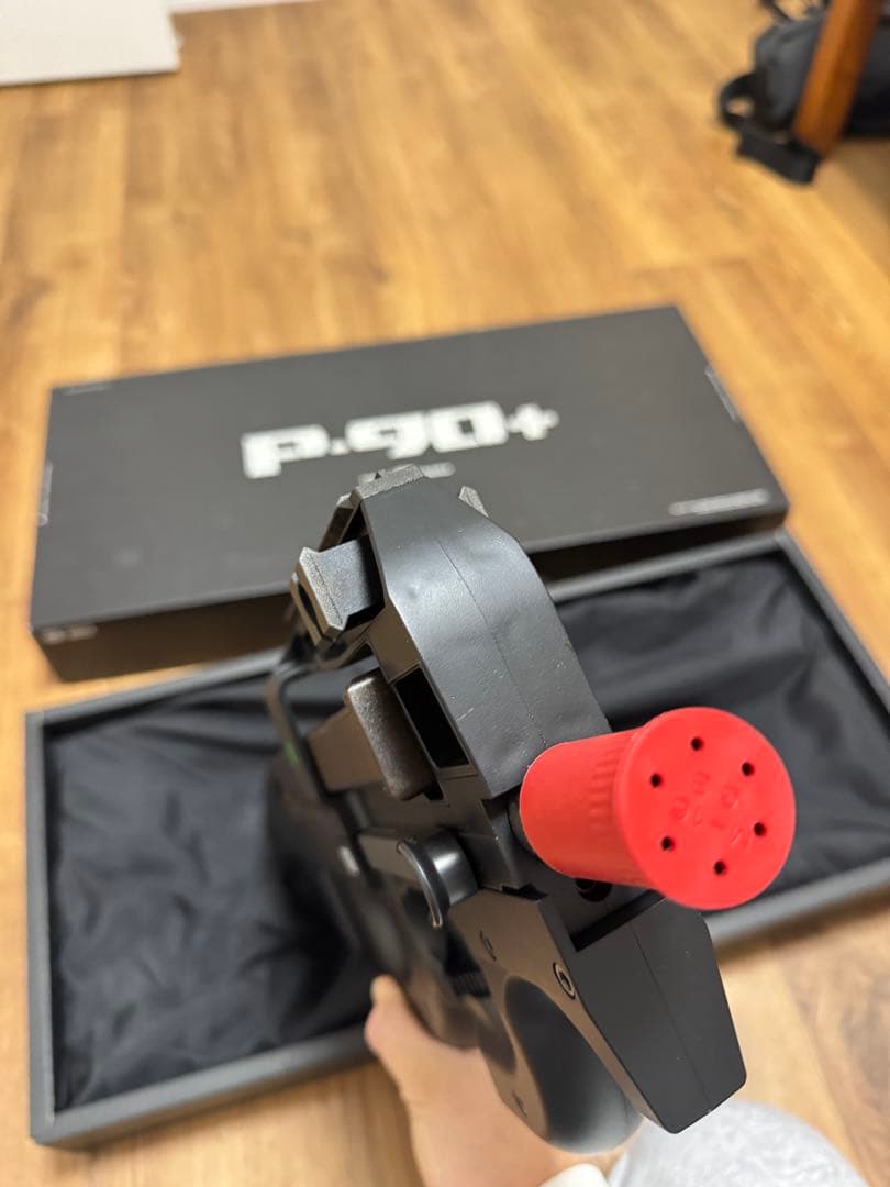 【最終値下げ】P90+ 電動ガン カスタムパーツ込み