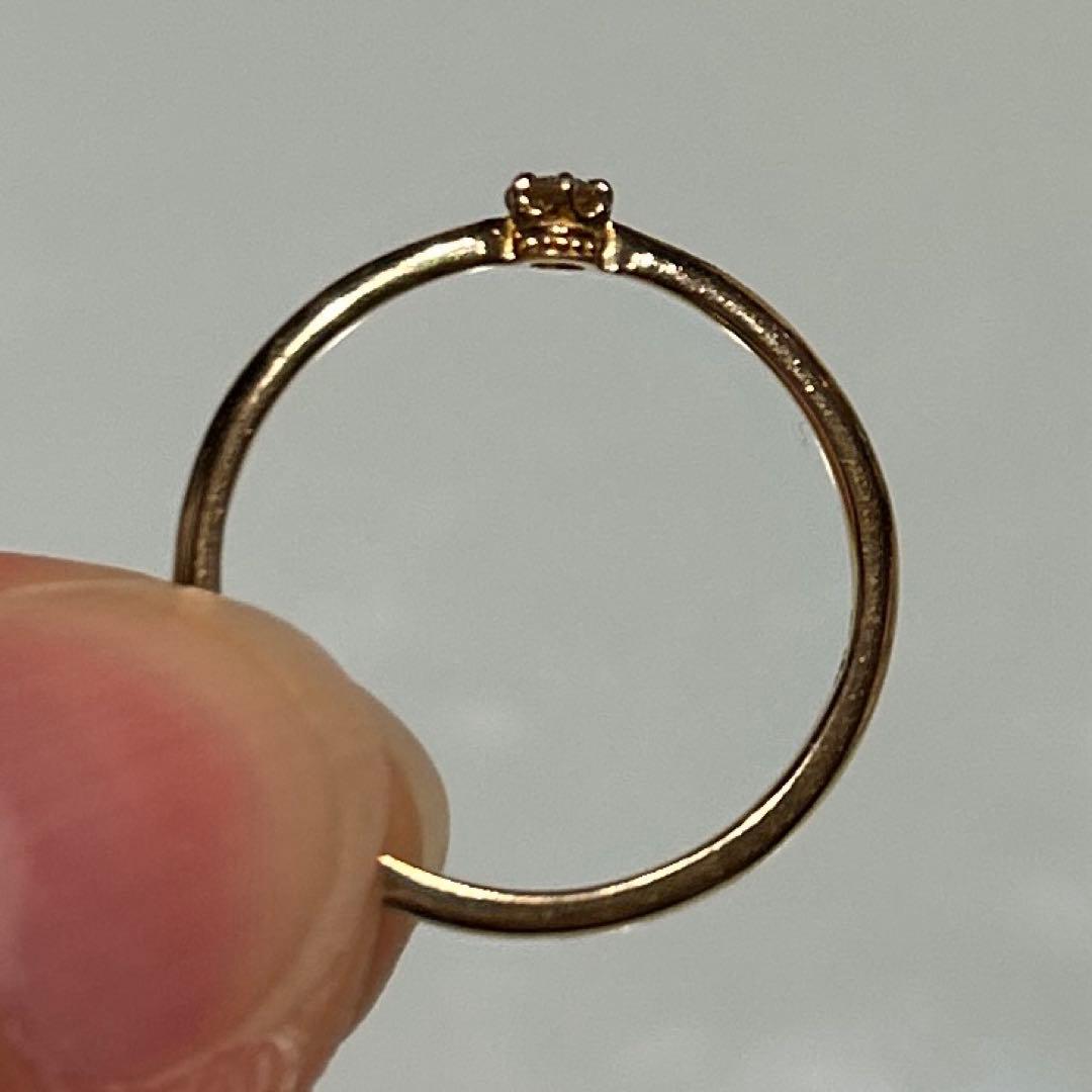 【1/12まで限定価格】agete リング　K18